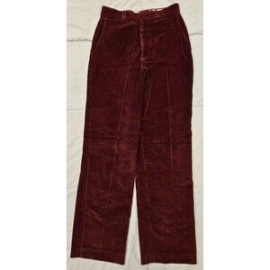 Vintage Womens Maroon Corduroy Pants Cheeno's Brand